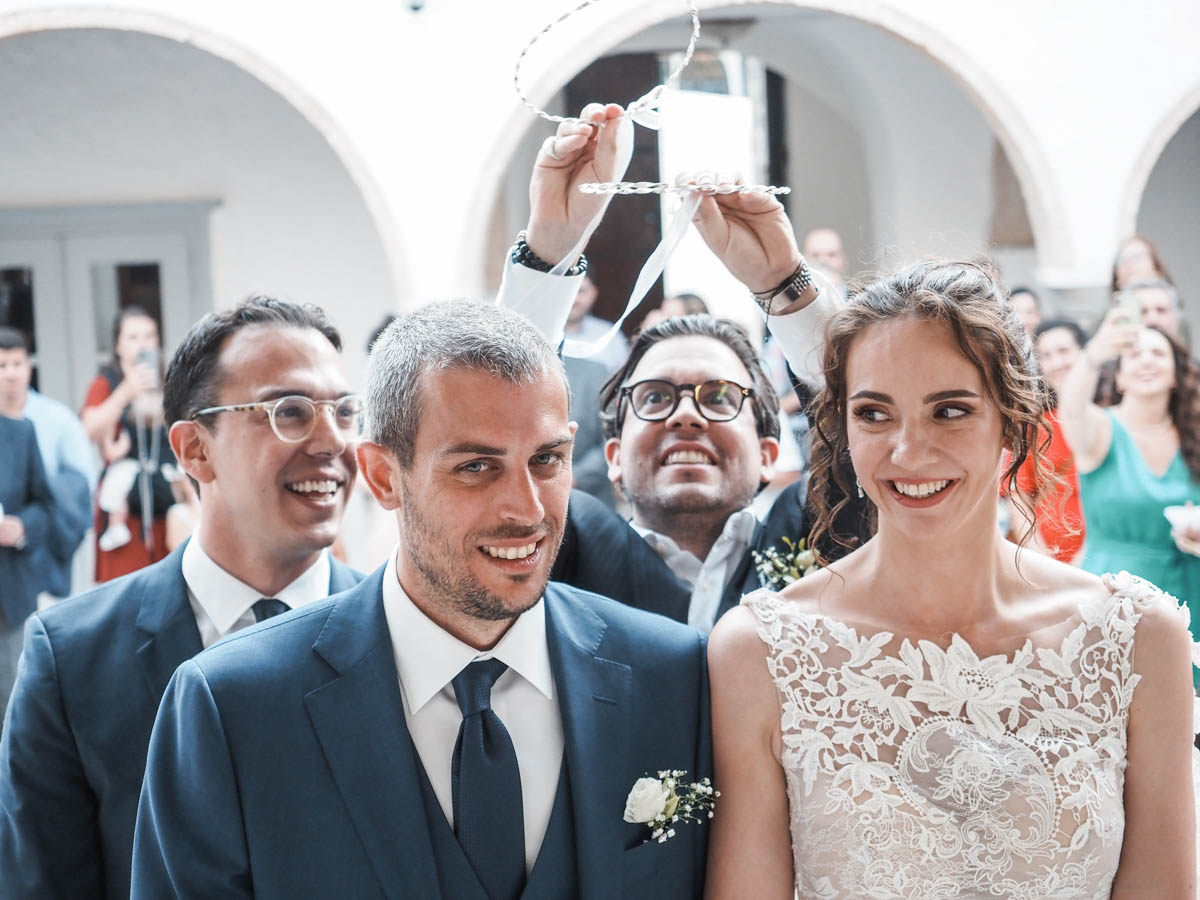 Nicola & Theodora - Hydra Island : Real Wedding by One Way Art