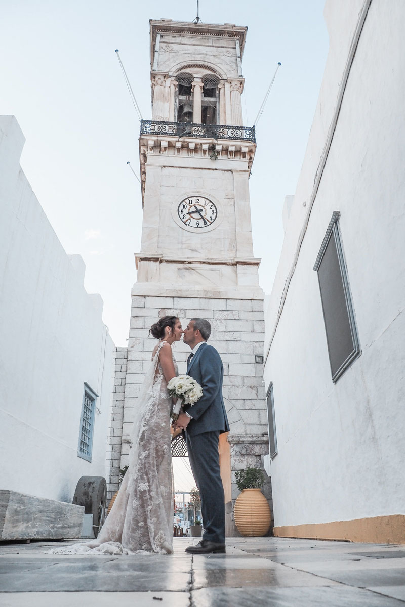 Nicola & Theodora - Hydra Island : Real Wedding by One Way Art