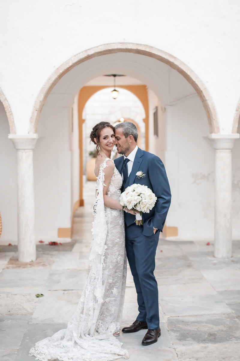 Nicola & Theodora - Hydra Island : Real Wedding by One Way Art