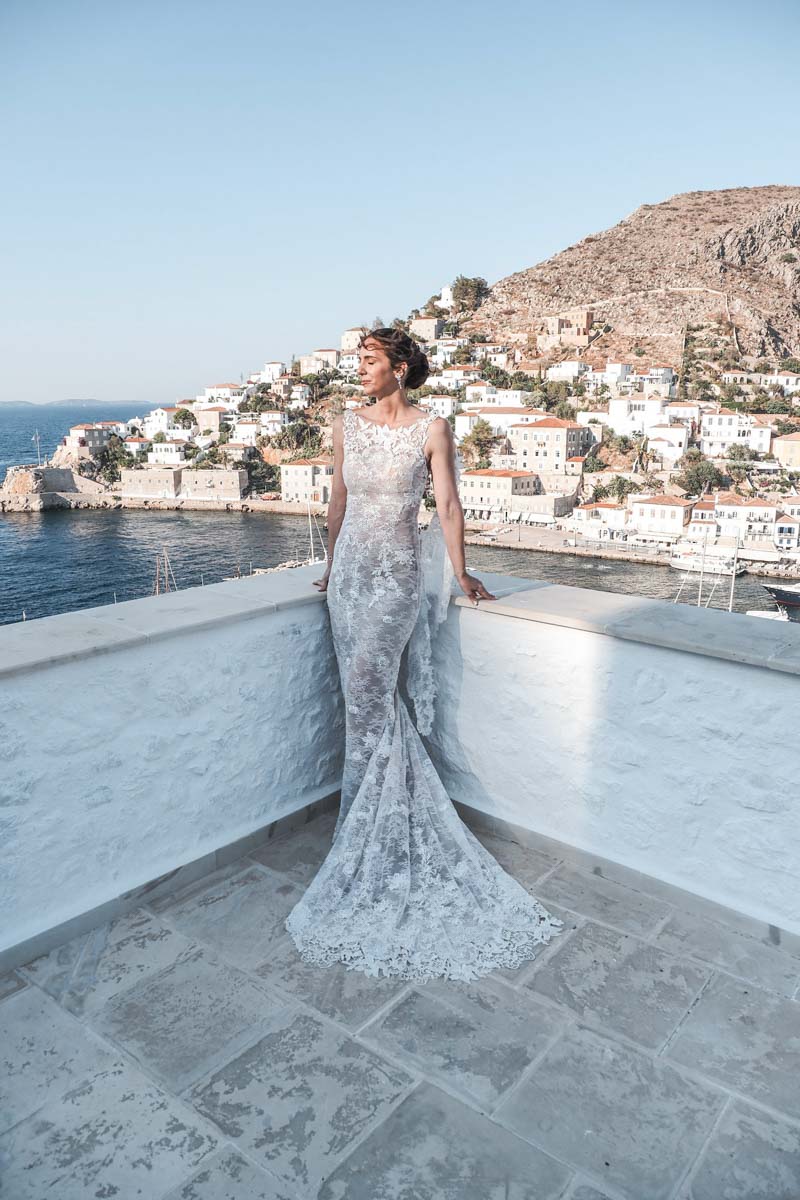 Nicola & Theodora - Hydra Island : Real Wedding by One Way Art
