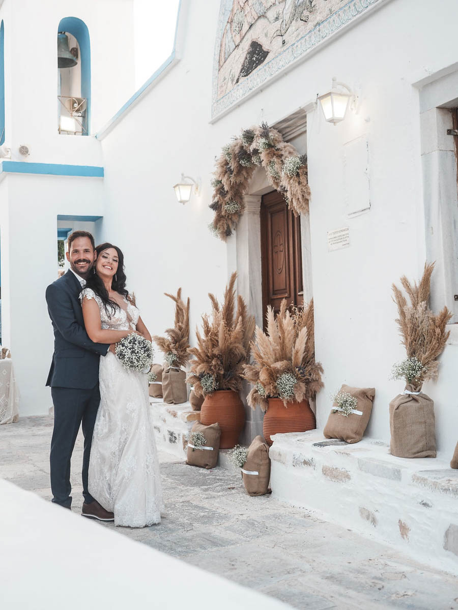 Spiros & Dimitra - Koufonisia Cyclades : Real Wedding by One Way Art