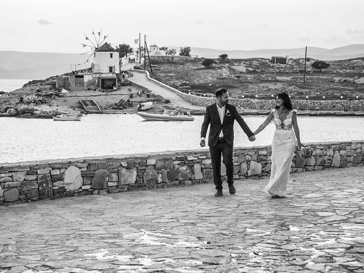 Spiros & Dimitra - Koufonisia Cyclades : Real Wedding by One Way Art
