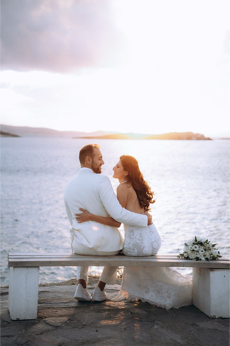 Σάκης & Μαριάνθη - Μύκονος : Real Wedding by Chatzidakis Photography