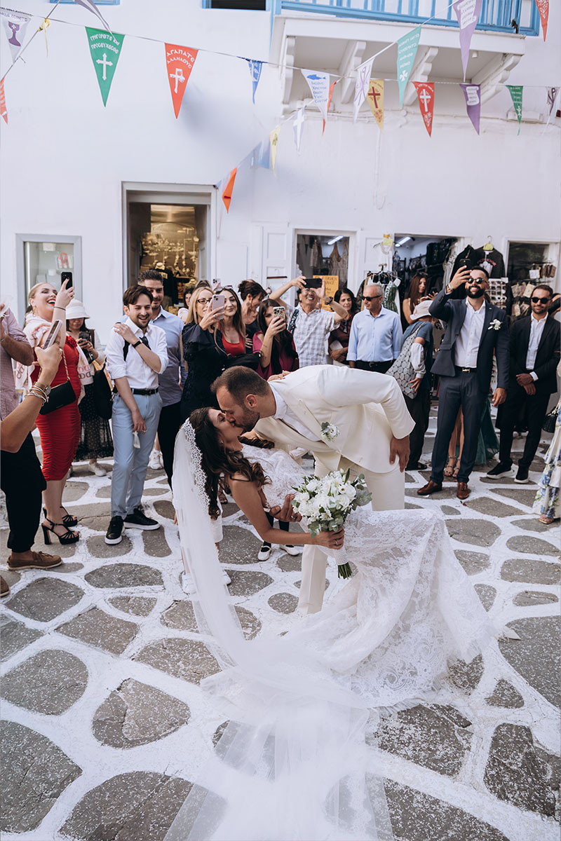 Σάκης & Μαριάνθη - Μύκονος : Real Wedding by Chatzidakis Photography