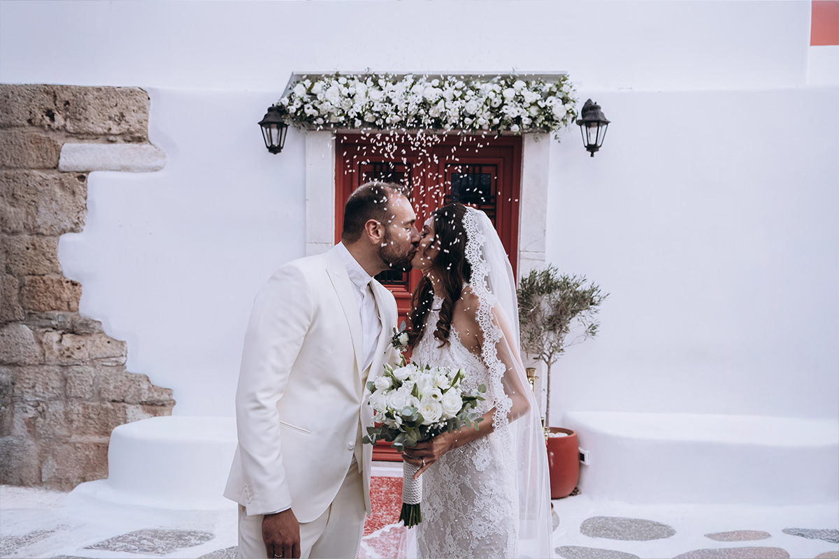 Σάκης & Μαριάνθη - Μύκονος : Real Wedding by Chatzidakis Photography