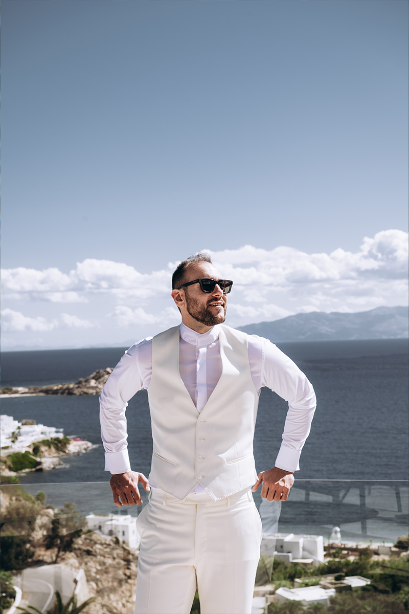Σάκης & Μαριάνθη - Μύκονος : Real Wedding by Chatzidakis Photography