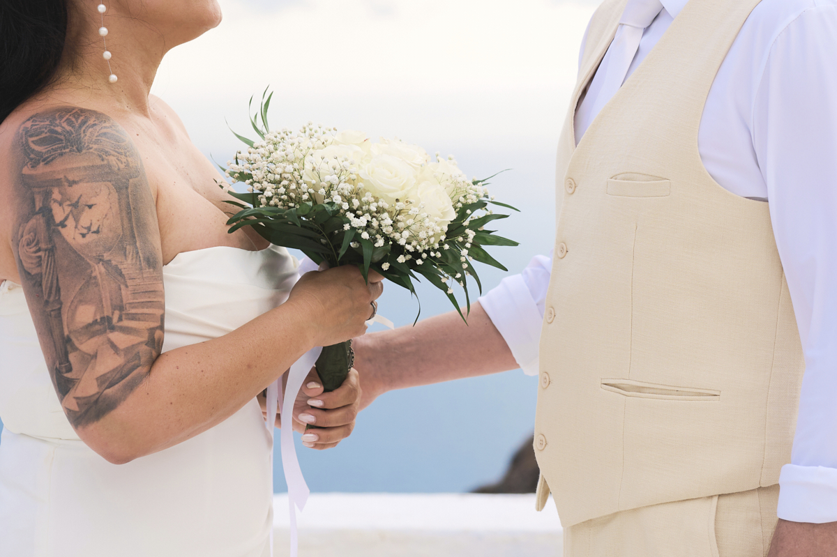 Daniel & Melissa - Σαντορίνη : Real Wedding by Ioanna Melissinou Photography
