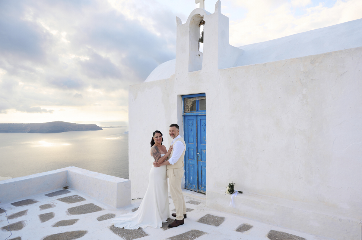 Daniel & Melissa - Σαντορίνη : Real Wedding by Ioanna Melissinou Photography