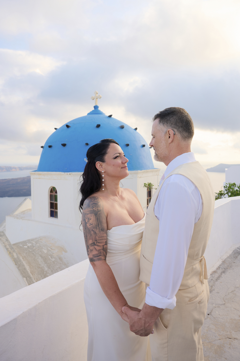 Daniel & Melissa - Σαντορίνη : Real Wedding by Ioanna Melissinou Photography