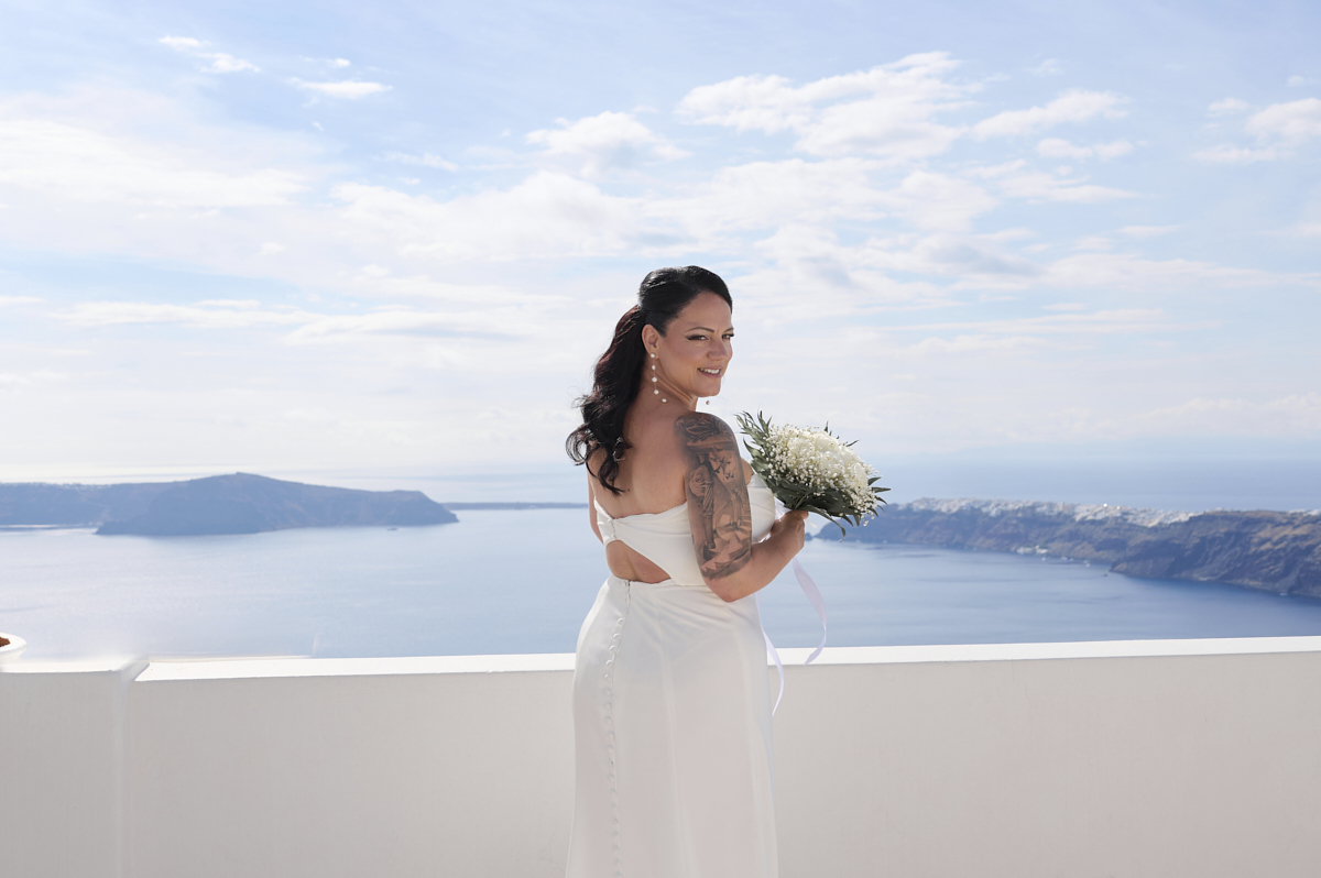 Daniel & Melissa - Σαντορίνη : Real Wedding by Ioanna Melissinou Photography
