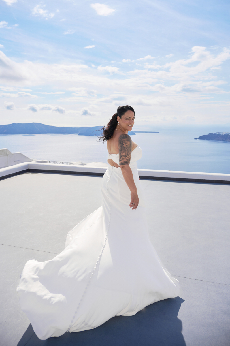 Daniel & Melissa - Σαντορίνη : Real Wedding by Ioanna Melissinou Photography