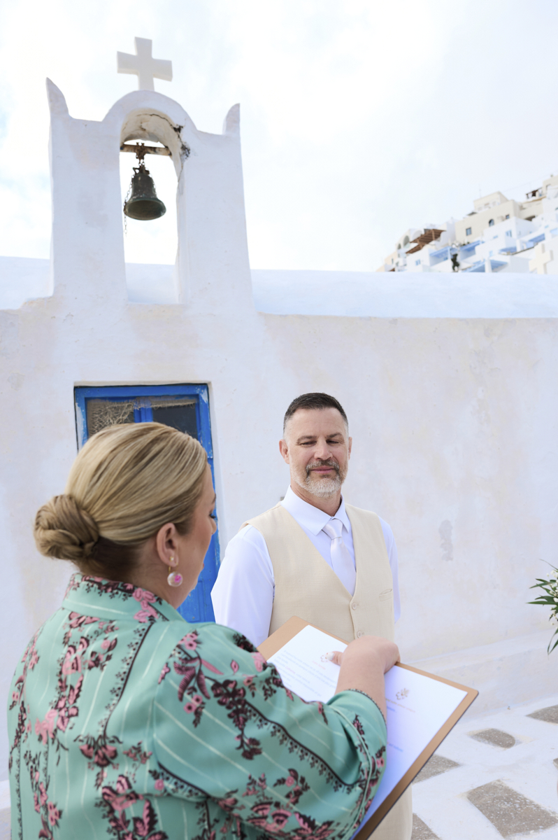 Daniel & Melissa - Σαντορίνη : Real Wedding by Ioanna Melissinou Photography